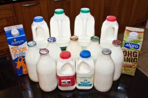The milk range available from Dean's Dairy